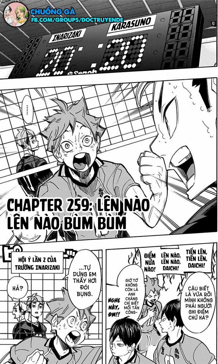 Haikyuu - Chapter 259 - Trang 1