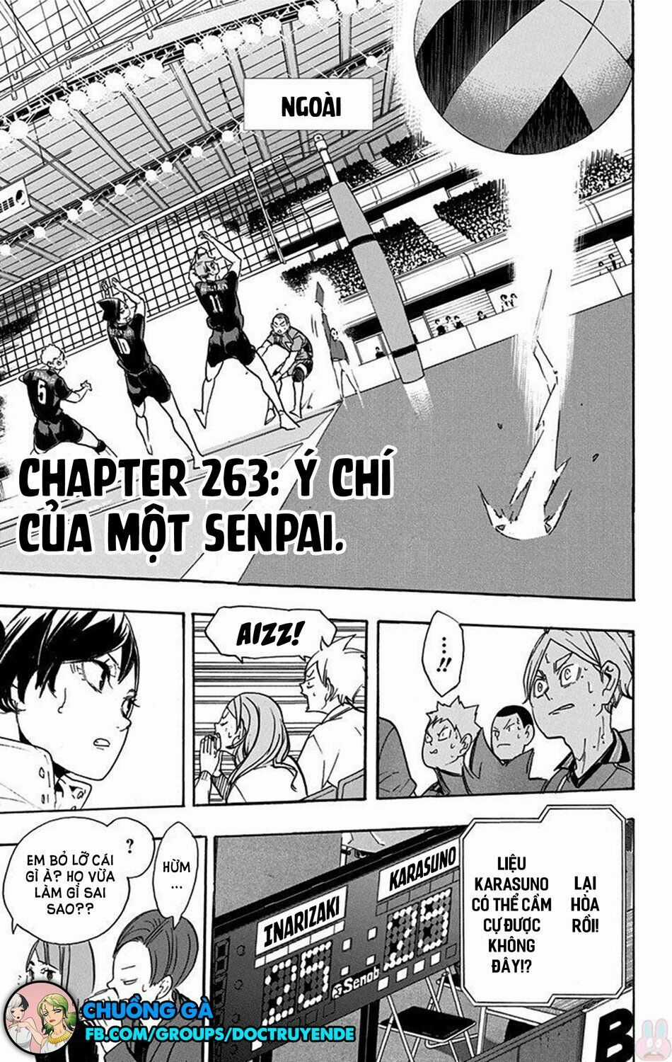 Haikyuu - Chapter 263 - Trang 1