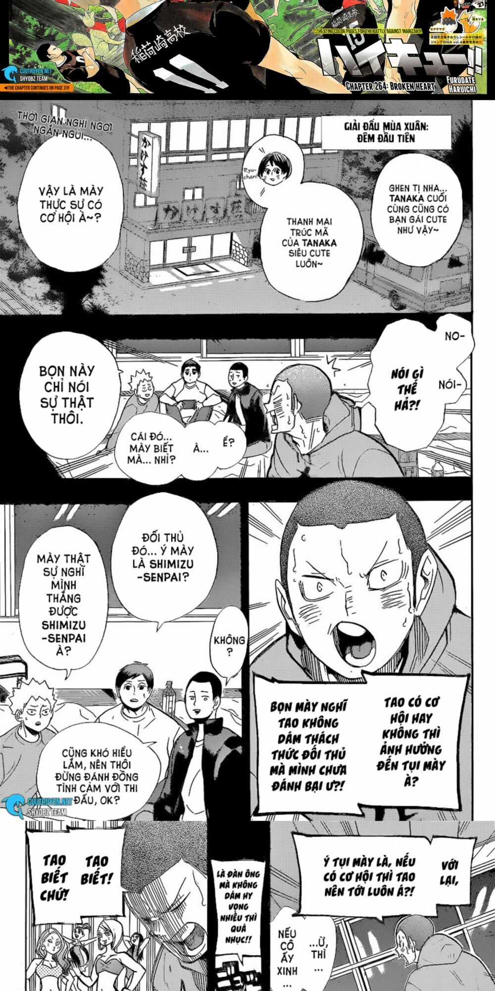 Haikyuu - Chapter 264 - Trang 2