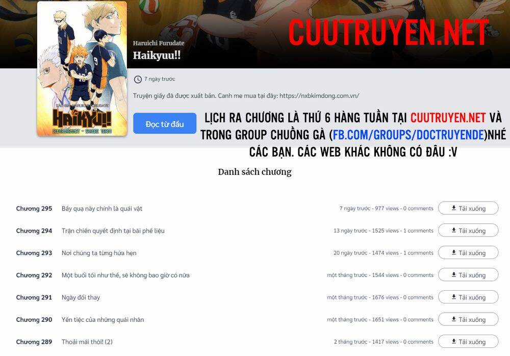 Haikyuu - Chapter 267 - Trang 2