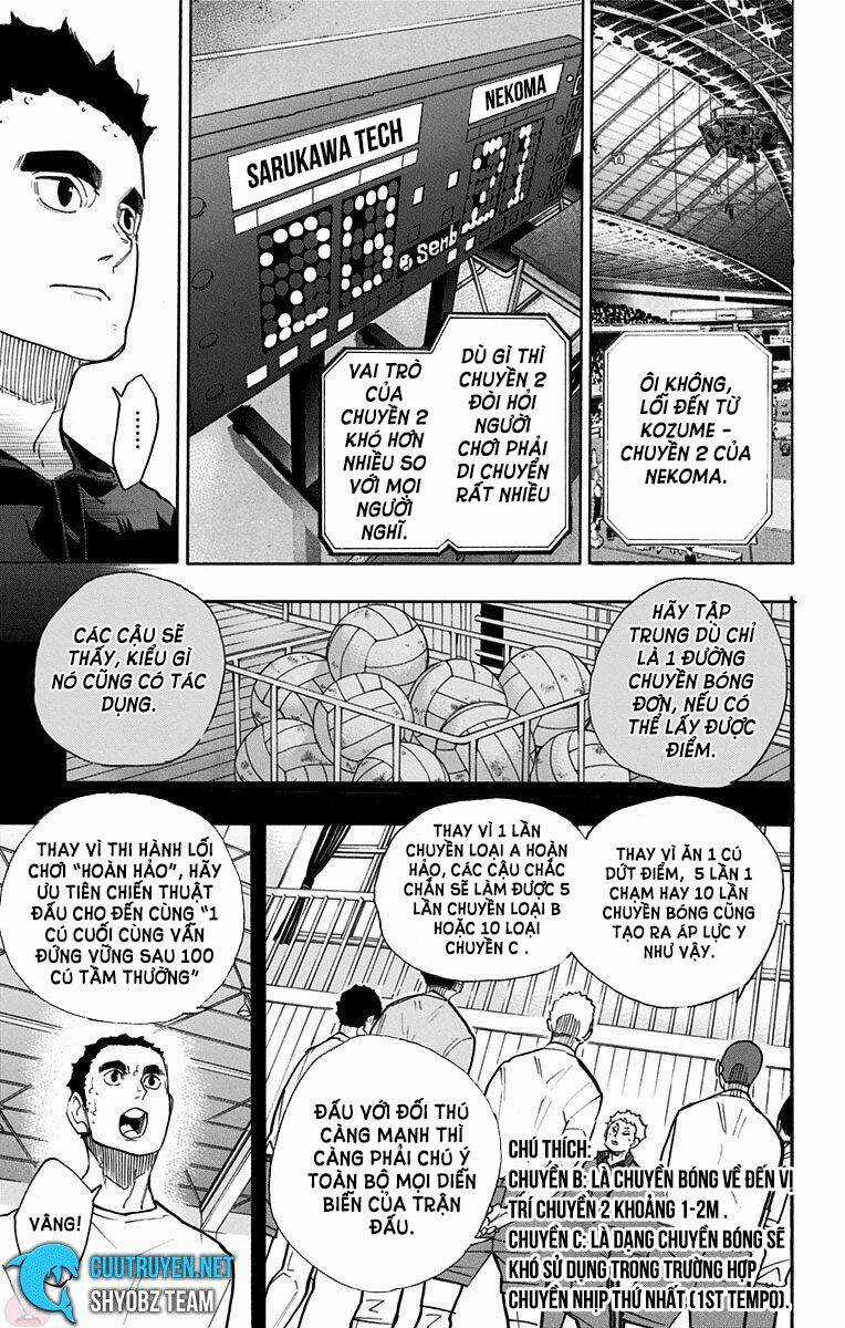Haikyuu - Chapter 267 - Trang 11