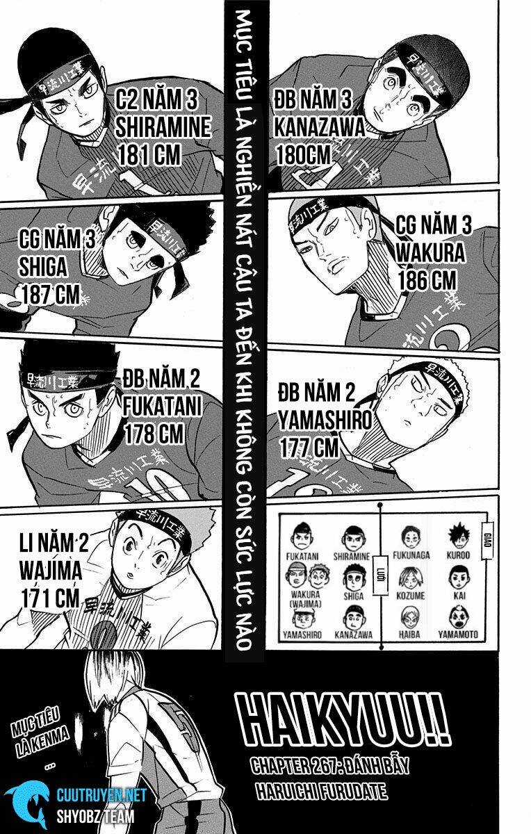 Haikyuu - Chapter 267 - Trang 3