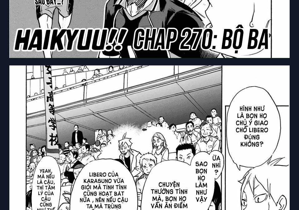 Haikyuu - Chapter 270 - Trang 4