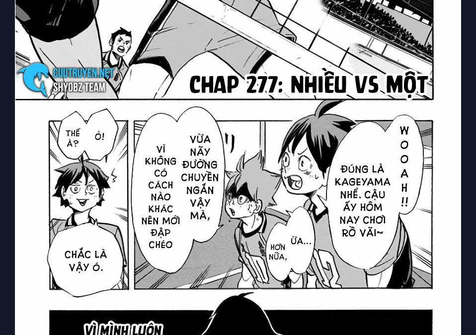 Haikyuu - Chapter 277 - Trang 3