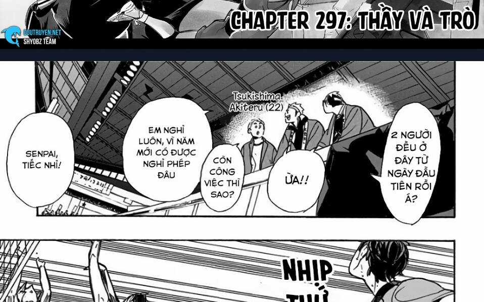 Haikyuu - Chapter 297 - Trang 6