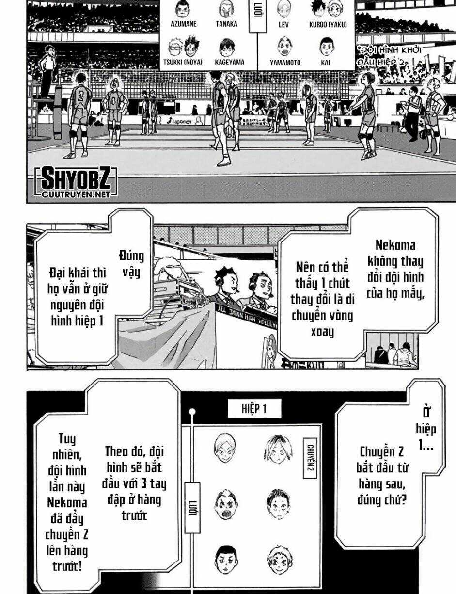 Haikyuu - Chapter 305 - Trang 11