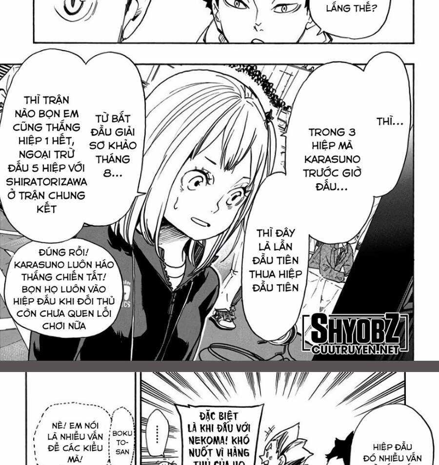 Haikyuu - Chapter 306 - Trang 4