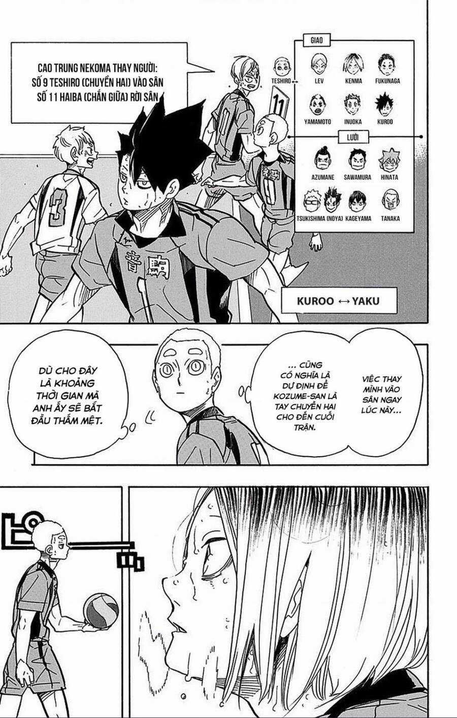 Haikyuu - Chapter 322 - Trang 13