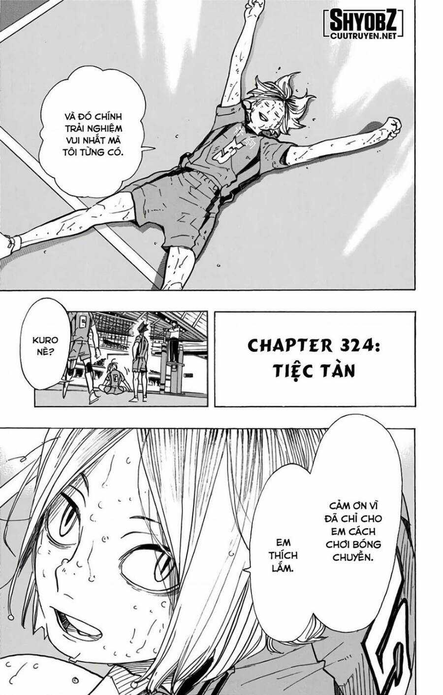 Haikyuu - Chapter 324 - Trang 15
