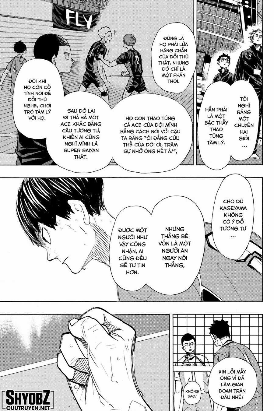 Haikyuu - Chapter 366 - Trang 9