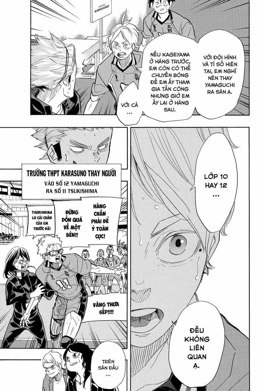 Haikyuu - Chapter 367 - Trang 9