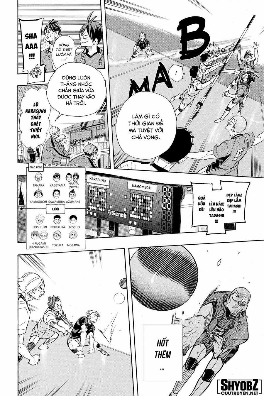 Haikyuu - Chapter 367 - Trang 10