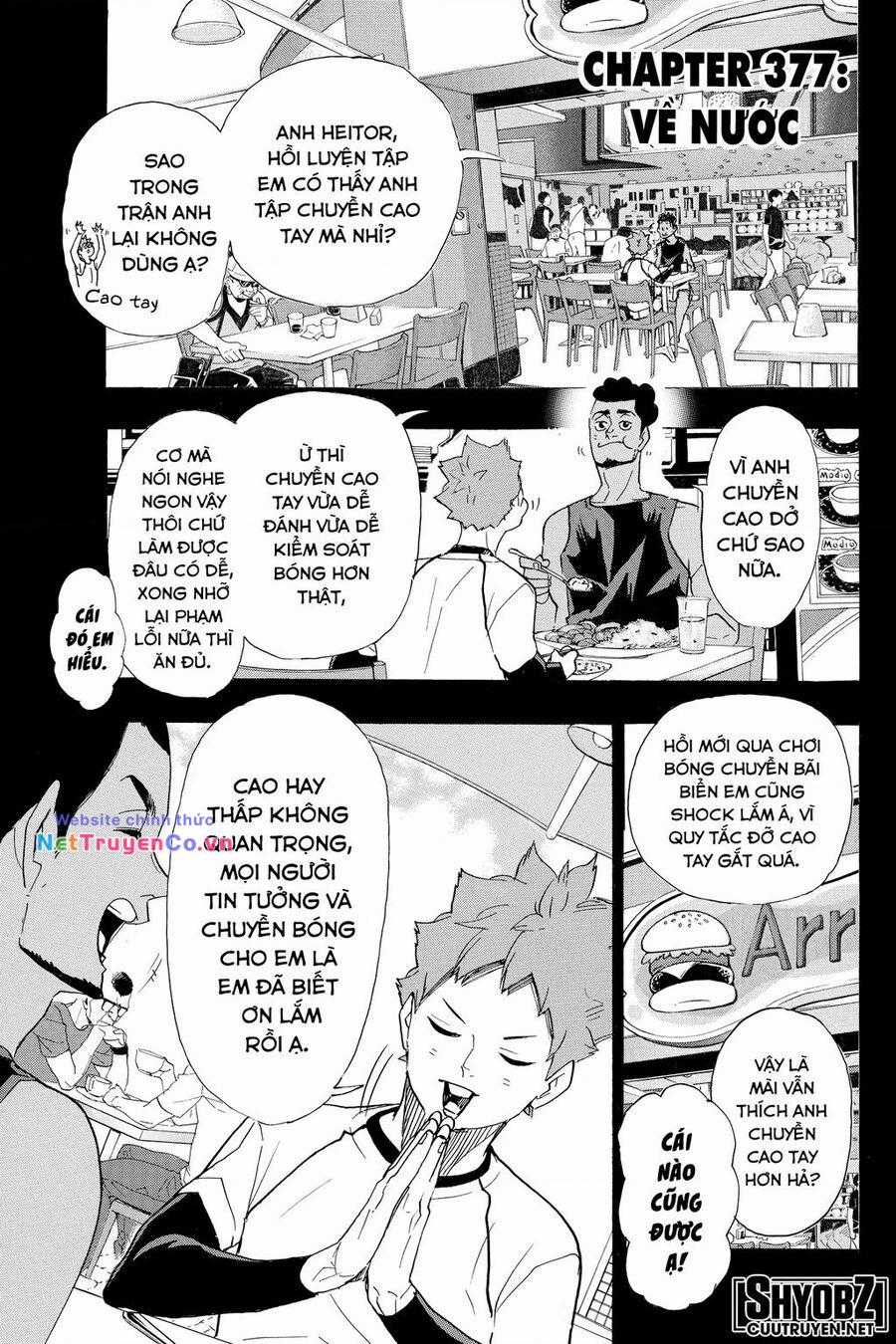 Haikyuu - Chapter 377 - Trang 2