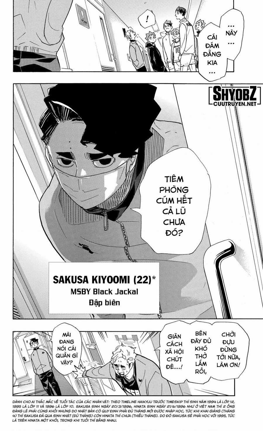 Haikyuu - Chapter 379 - Trang 9