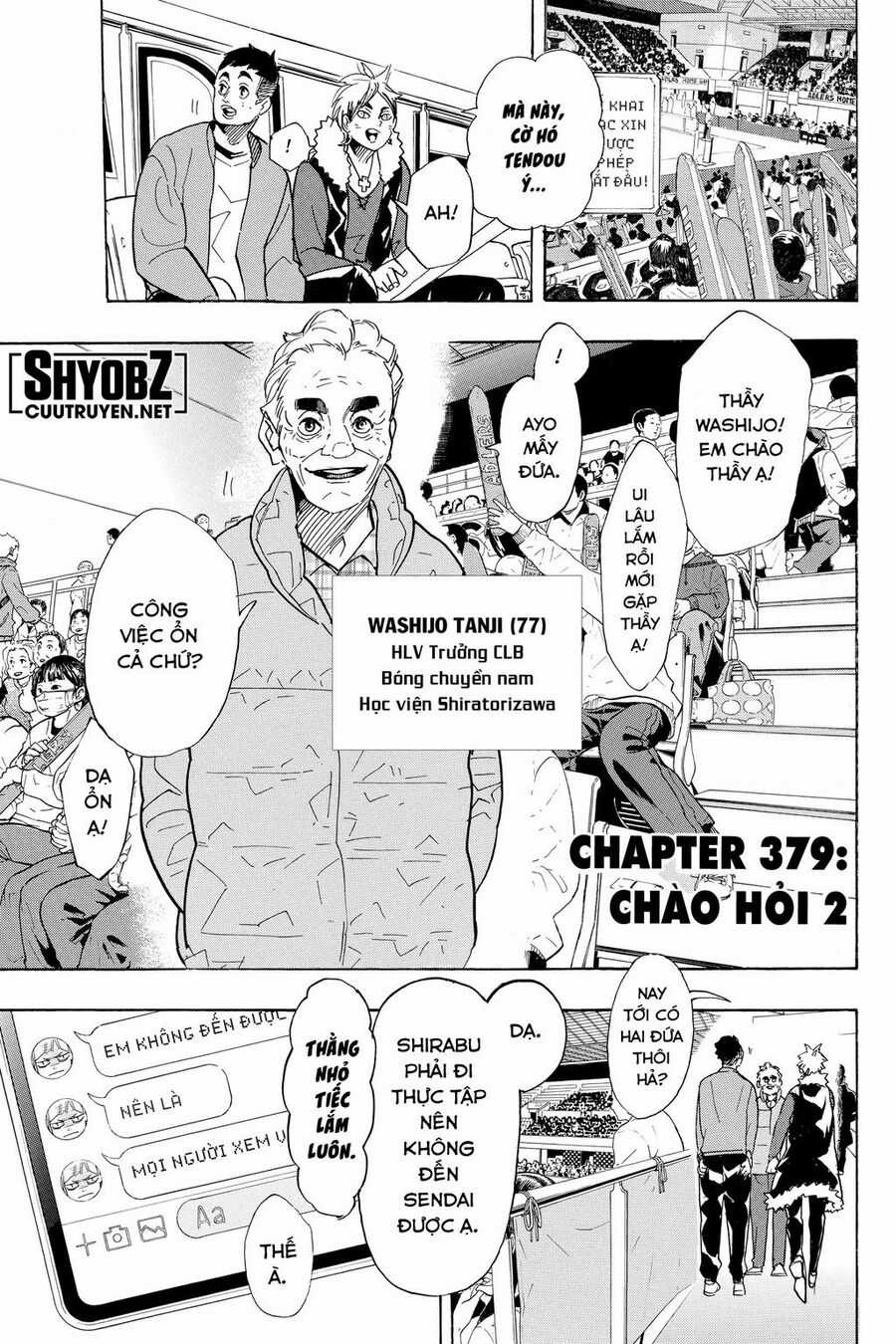 Haikyuu - Chapter 380 - Trang 2