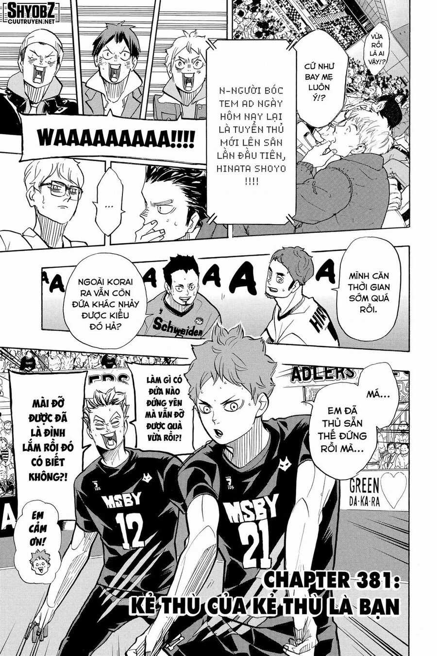 Haikyuu - Chapter 381 - Trang 2
