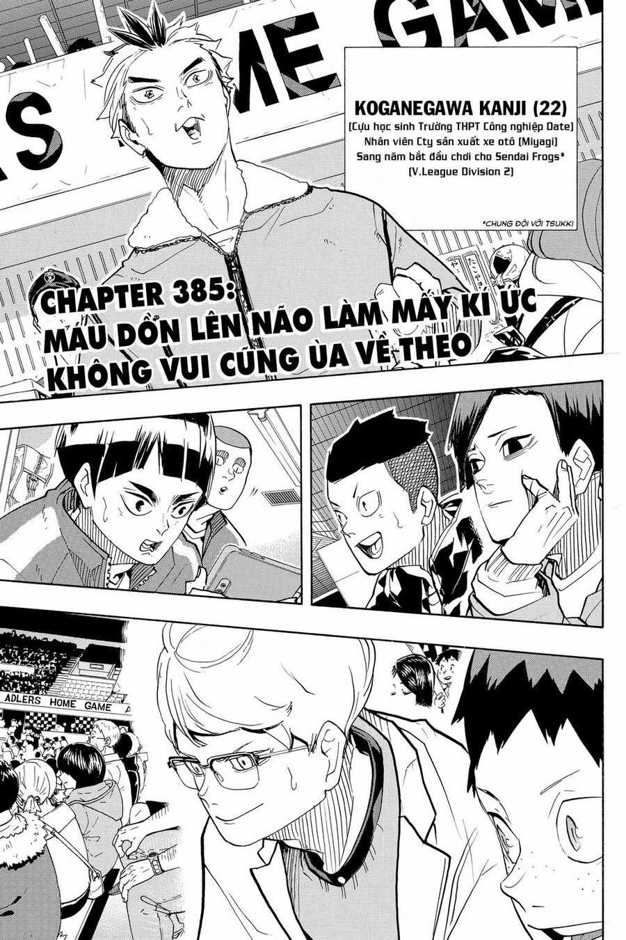 Haikyuu - Chapter 385 - Trang 6