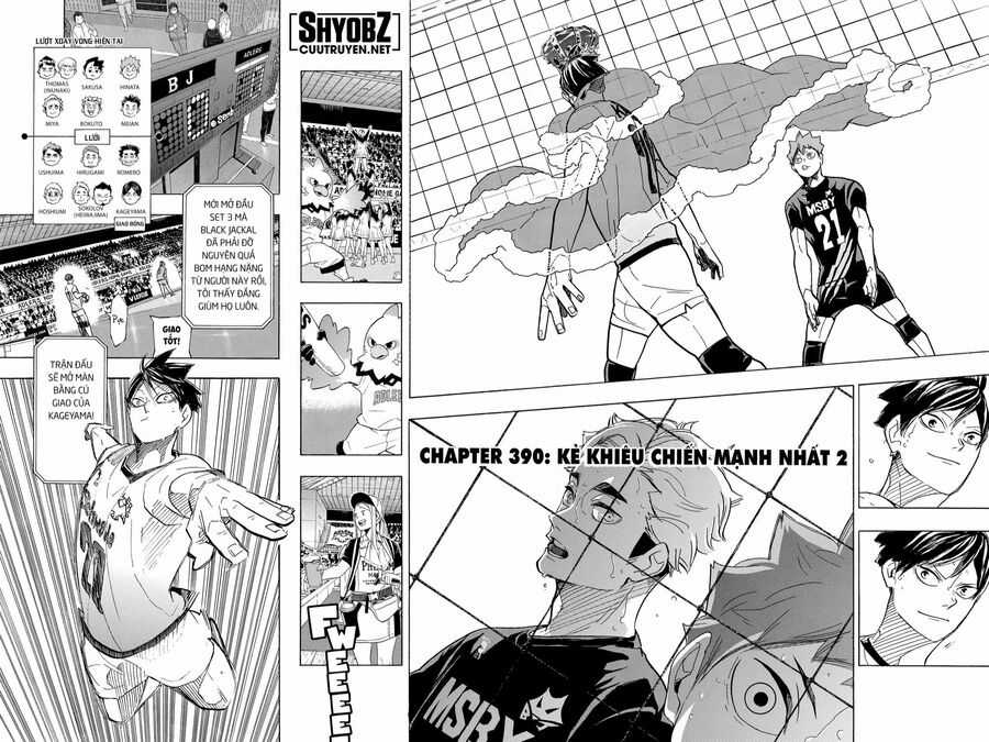 Haikyuu - Chapter 390 - Trang 3