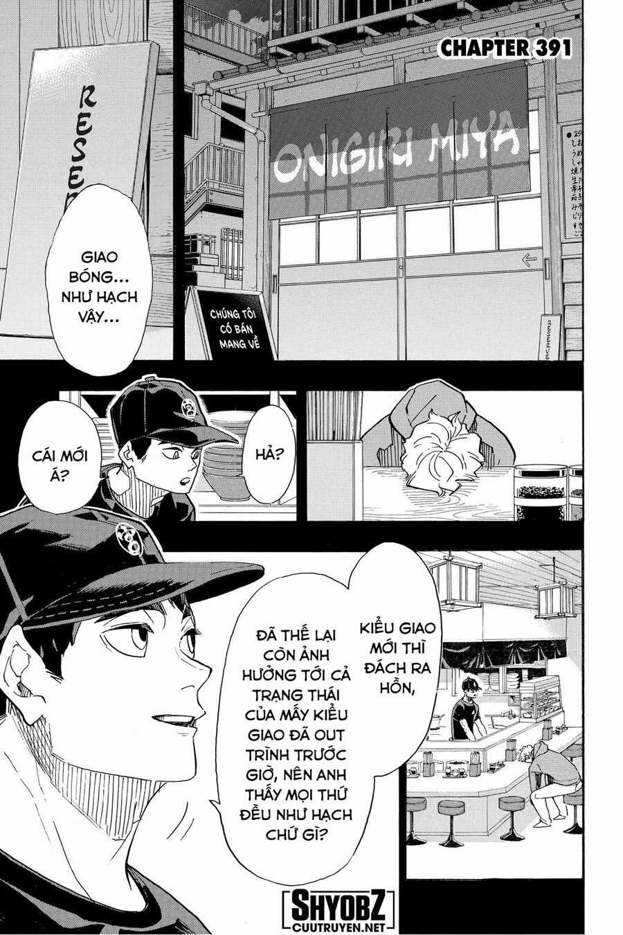 Haikyuu - Chapter 391 - Trang 3
