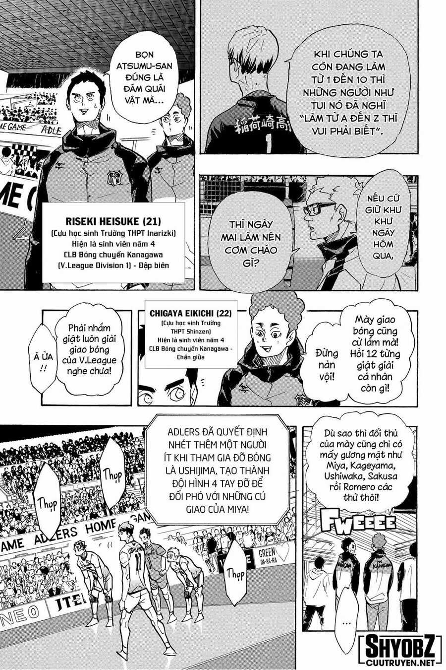 Haikyuu - Chapter 391 - Trang 8