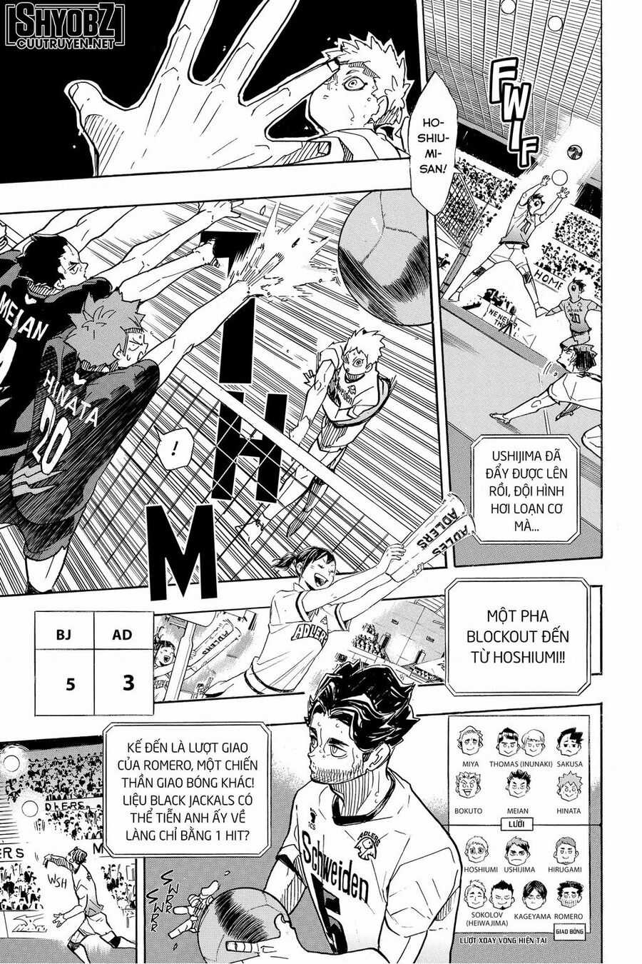 Haikyuu - Chapter 391 - Trang 10