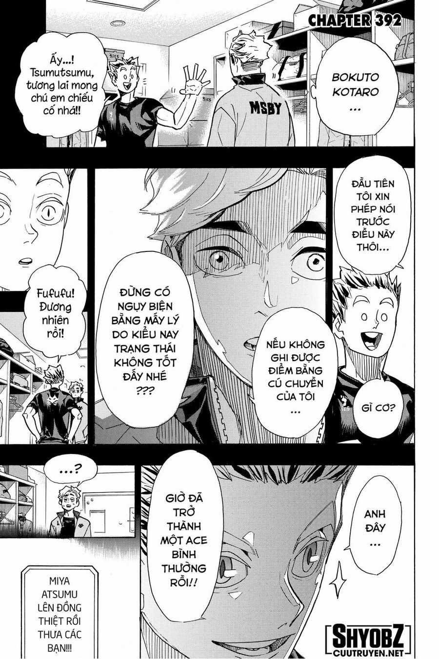 Haikyuu - Chapter 392 - Trang 3