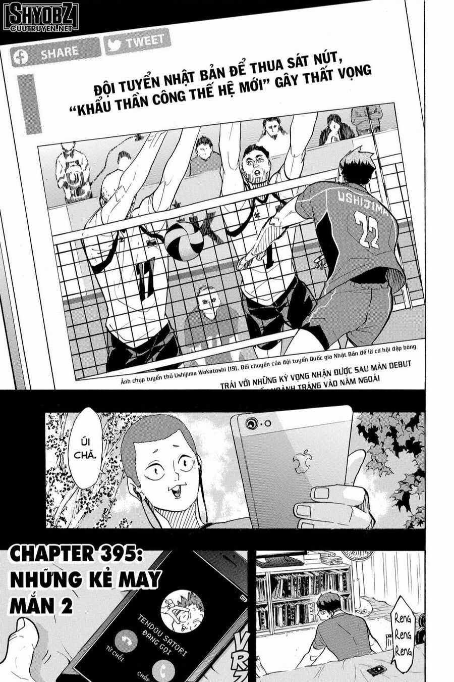 Haikyuu - Chapter 395 - Trang 3