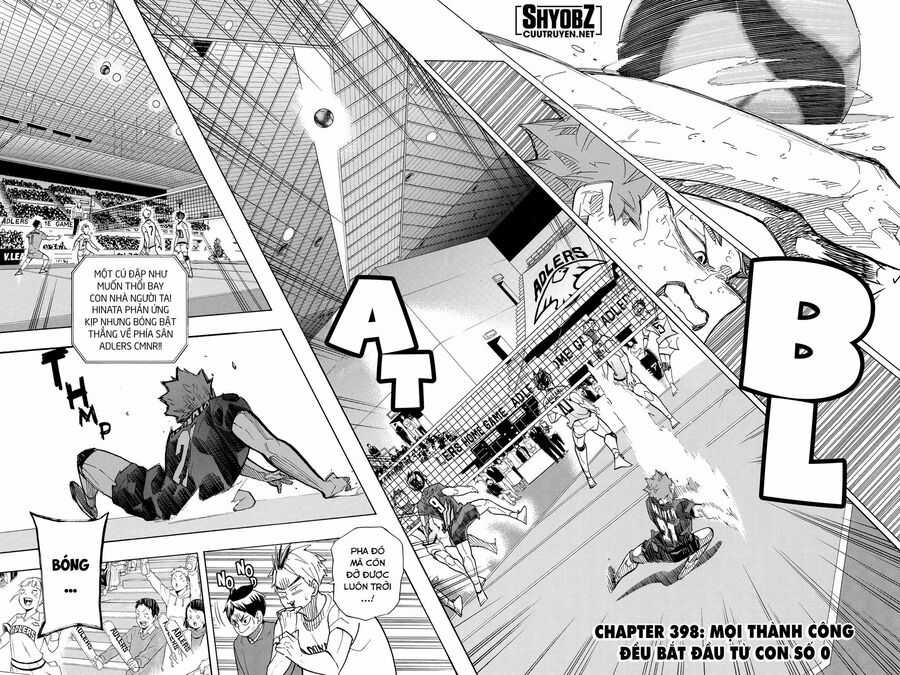 Haikyuu - Chapter 398 - Trang 3