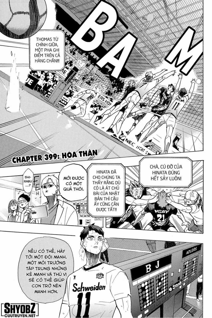 Haikyuu - Chapter 399 - Trang 3