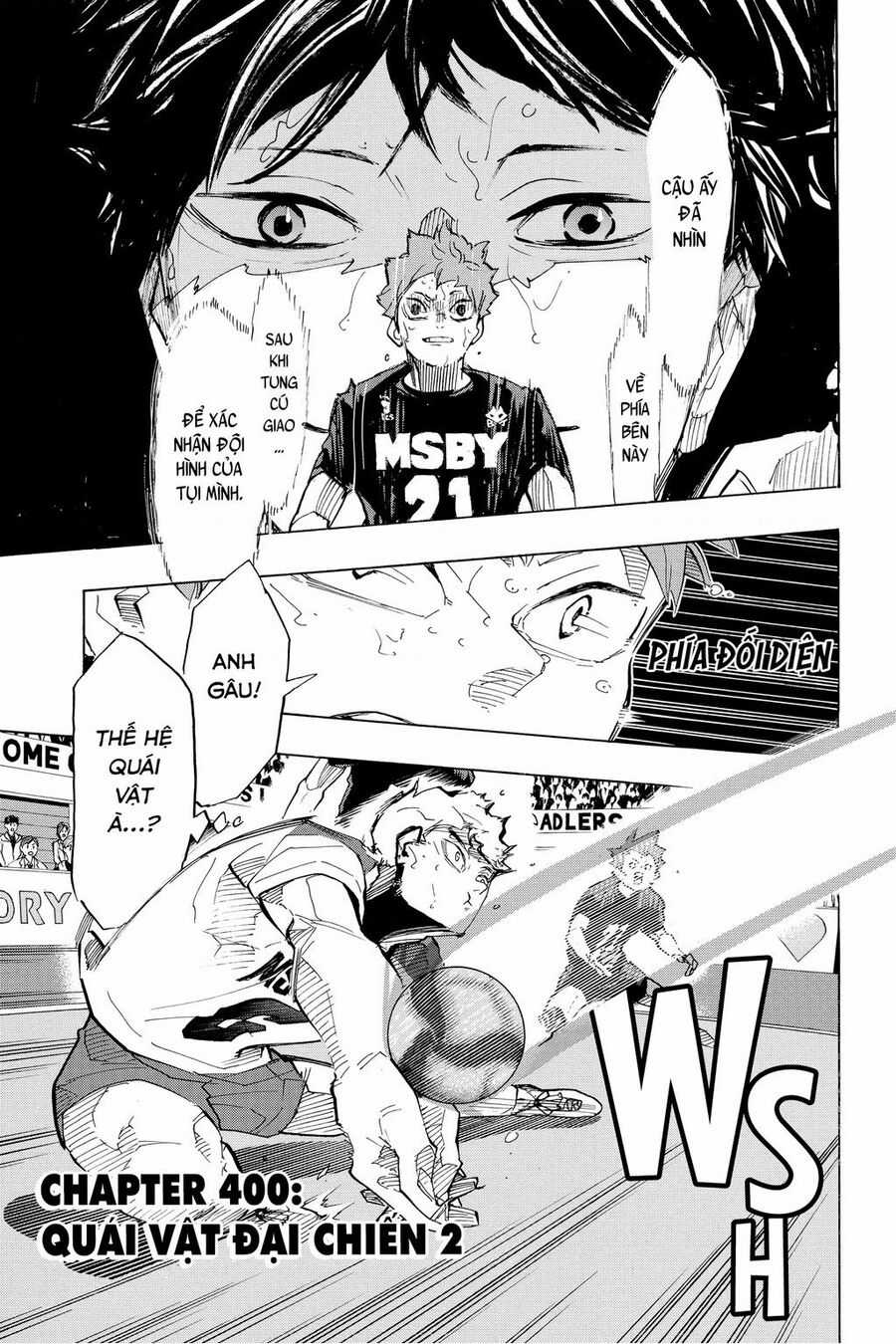 Haikyuu - Chapter 400 - Trang 3
