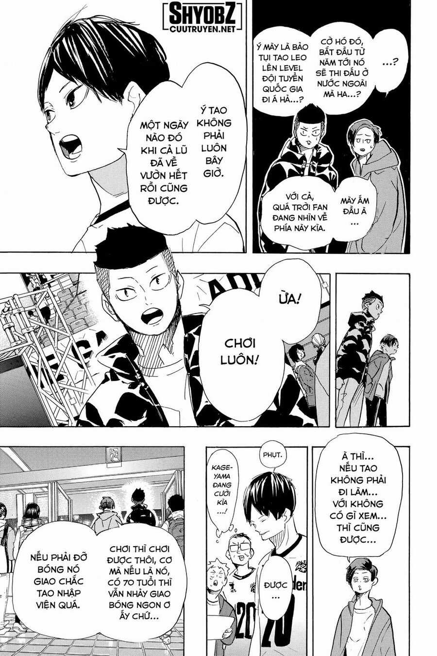 Haikyuu - Chapter 401 - Trang 21