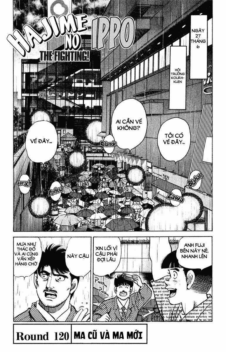 Hajime No Ippo - Chapter 120 - Trang 1