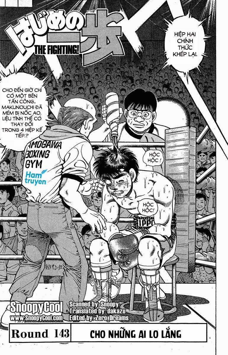 Hajime No Ippo - Chapter 143 - Trang 1
