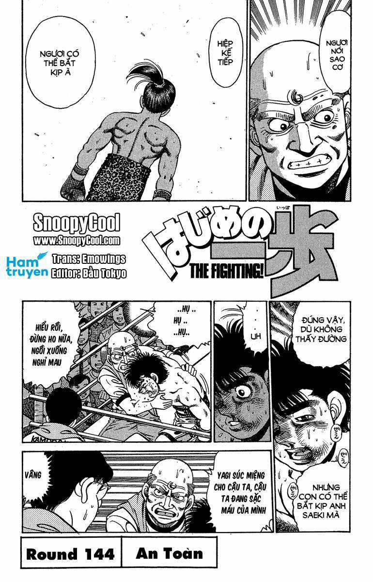 Hajime No Ippo - Chapter 144 - Trang 1