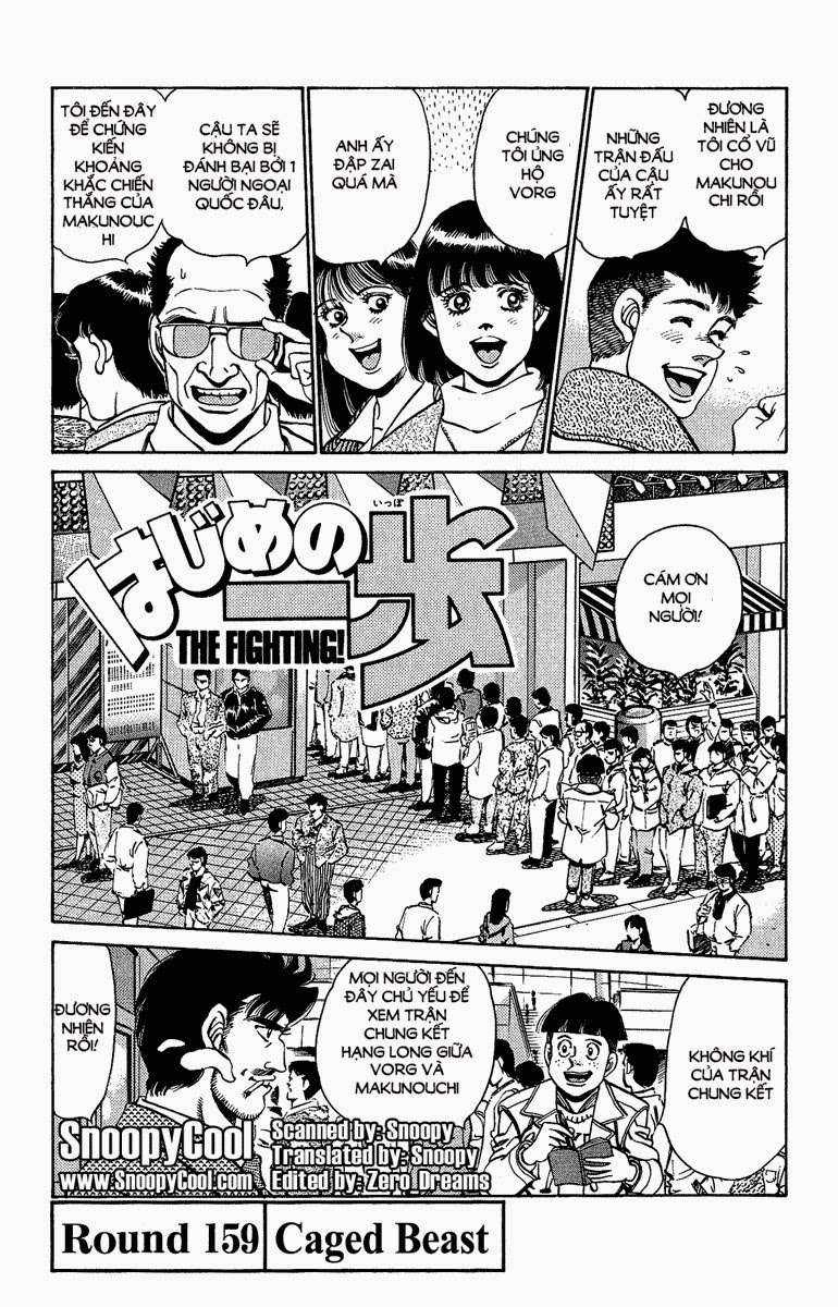 Hajime No Ippo - Chapter 159 - Trang 1