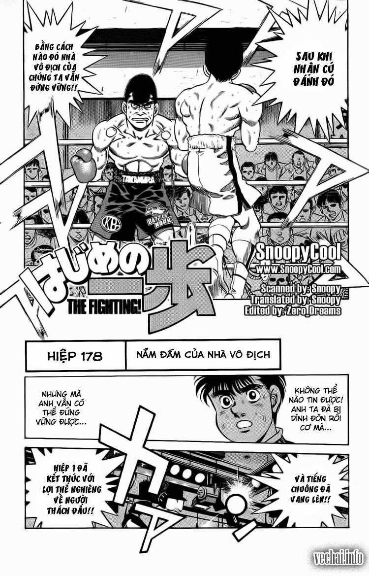 Hajime No Ippo - Chapter 178 - Trang 2