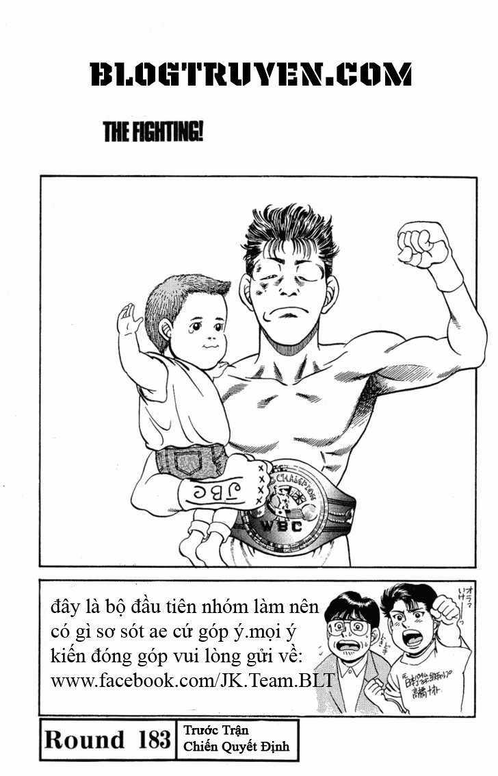Hajime No Ippo - Chapter 183 - Trang 1