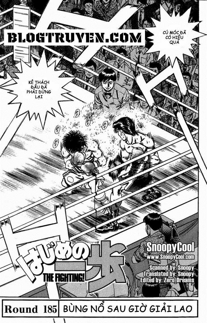 Hajime No Ippo - Chapter 185 - Trang 2