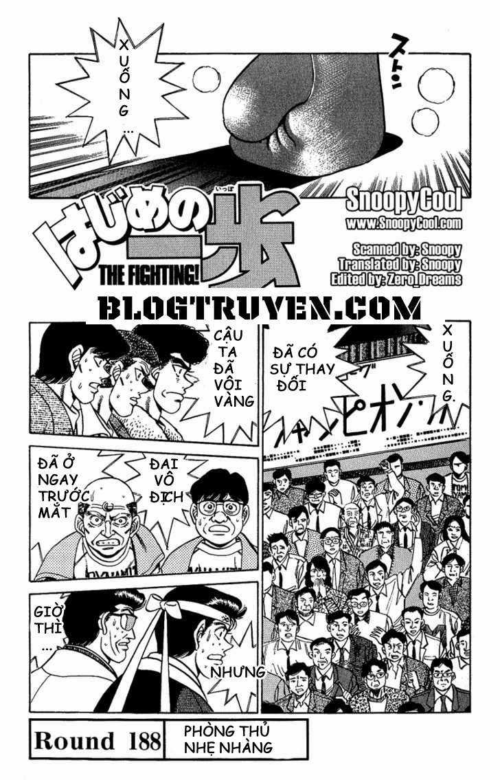 Hajime No Ippo - Chapter 188 - Trang 5