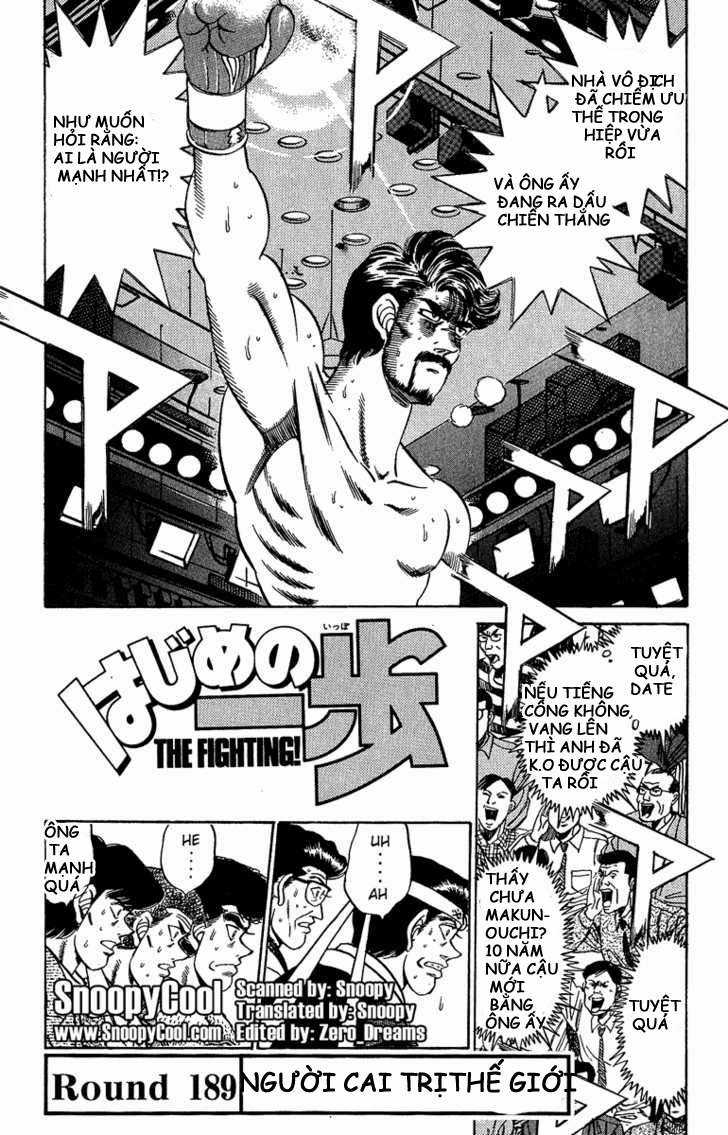 Hajime No Ippo - Chapter 189 - Trang 2