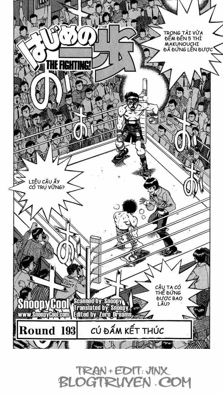 Hajime No Ippo - Chapter 193 - Trang 2