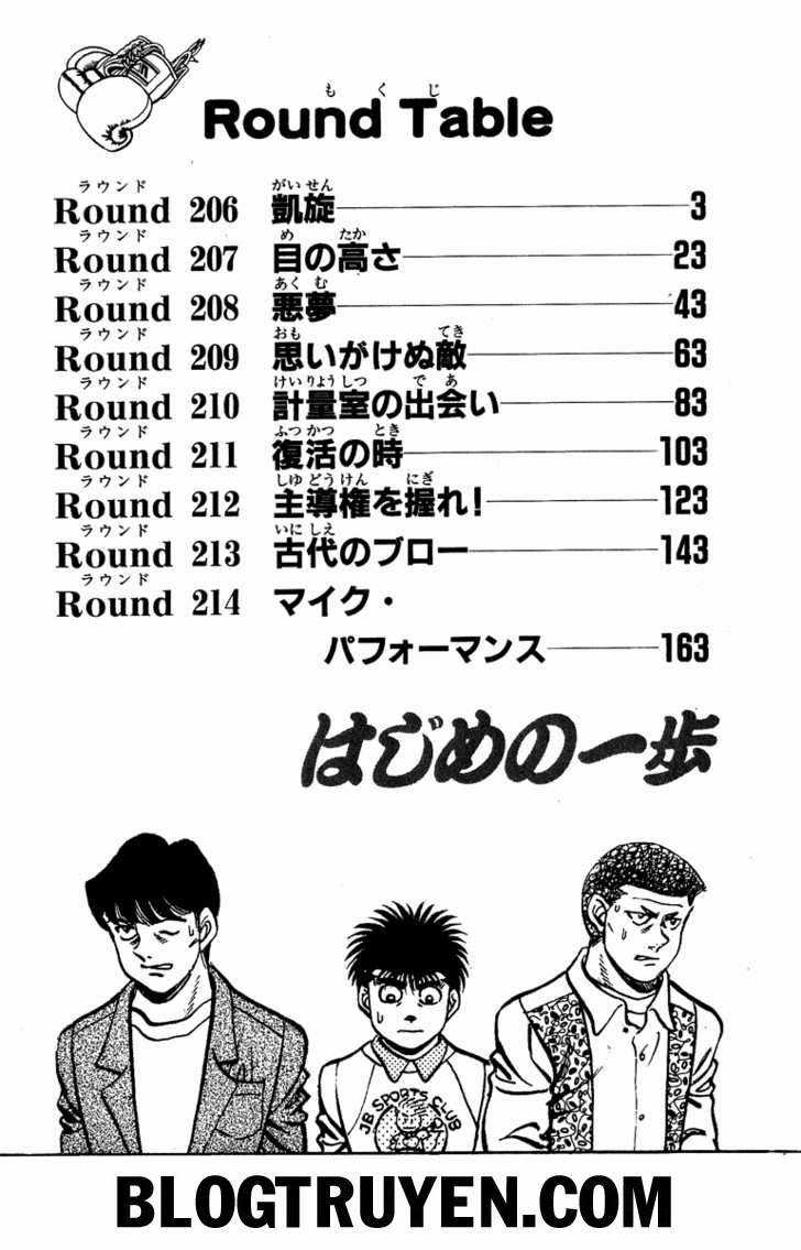 Hajime No Ippo - Chapter 206 - Trang 4