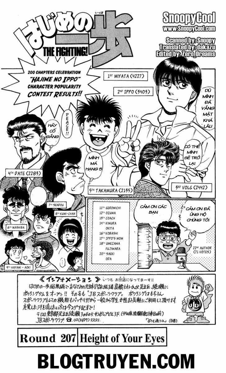 Hajime No Ippo - Chapter 207 - Trang 2
