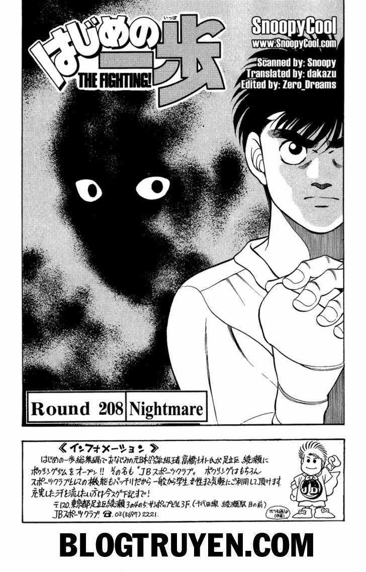 Hajime No Ippo - Chapter 208 - Trang 2