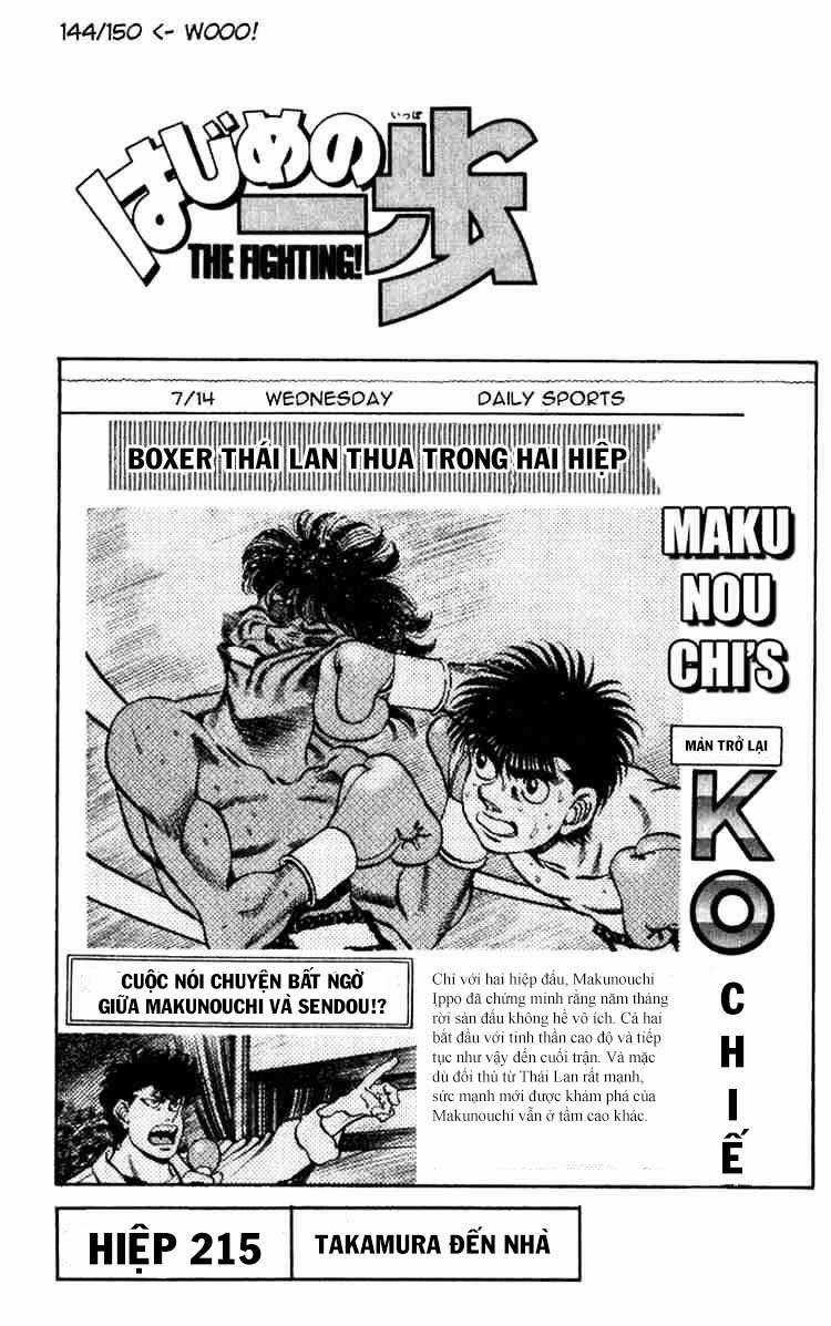 Hajime No Ippo - Chapter 215 - Trang 4
