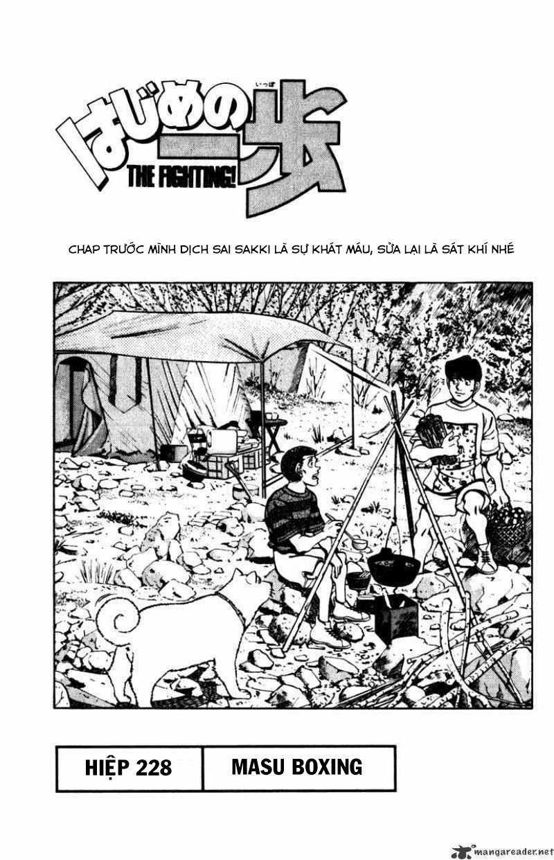 Hajime No Ippo - Chapter 228 - Trang 1