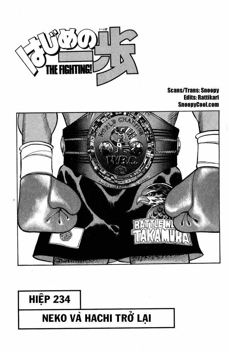 Hajime No Ippo - Chapter 234 - Trang 1