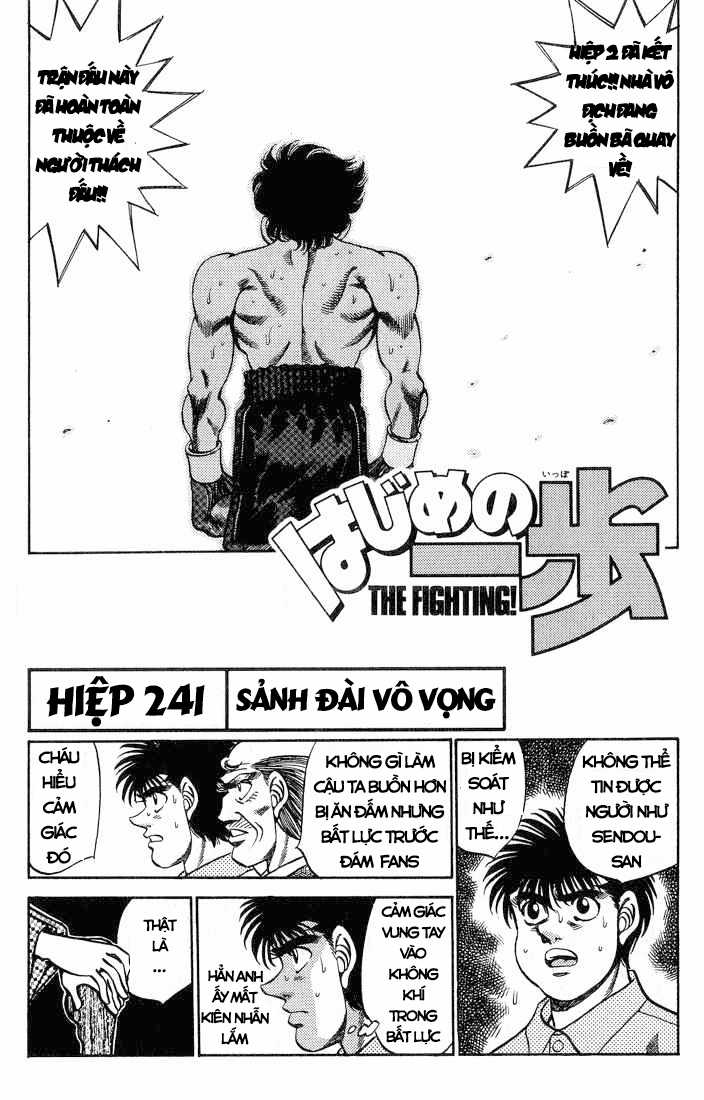 Hajime No Ippo - Chapter 241 - Trang 1