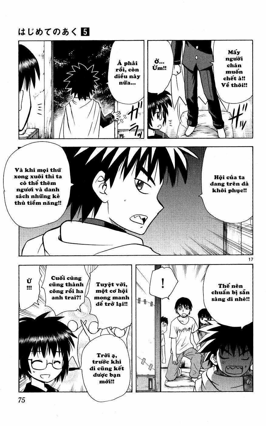 Hajimete No Aku - Chapter 41 - Trang 17