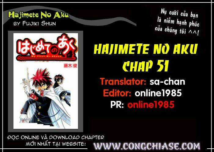 Hajimete No Aku - Chapter 57 - Trang 19